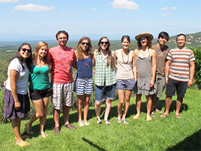 July 2014, party in Romany